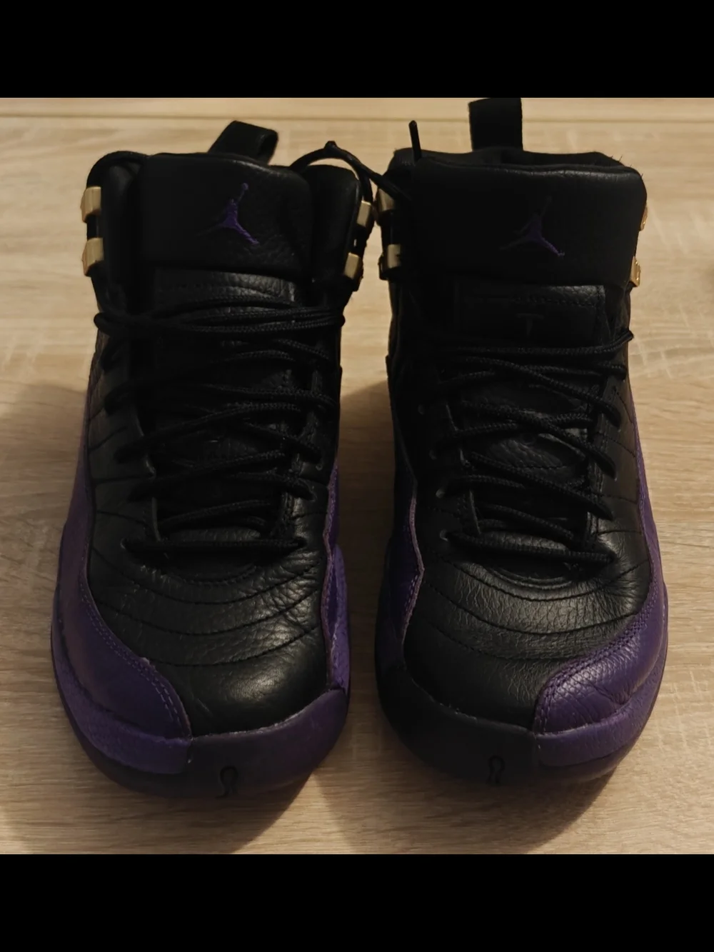 Nike Air Jordan 12 Retro GS Field Purple Black - Size 6.5Y - 153265-057